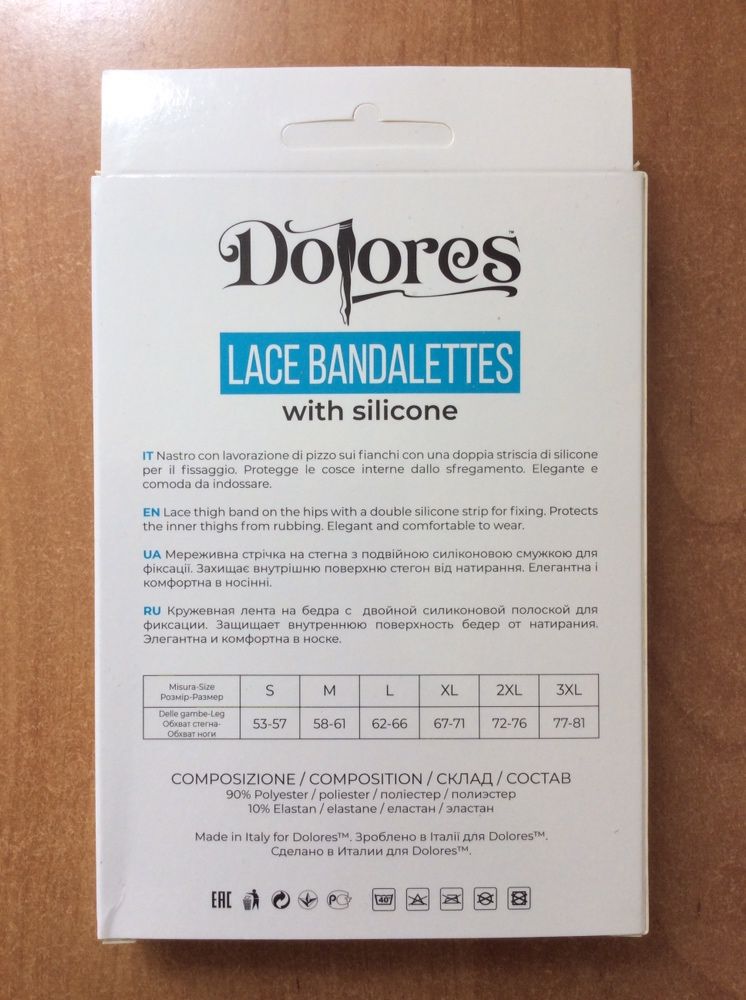 Мереживні бандалетки Dolores "Bandalettes Lace"