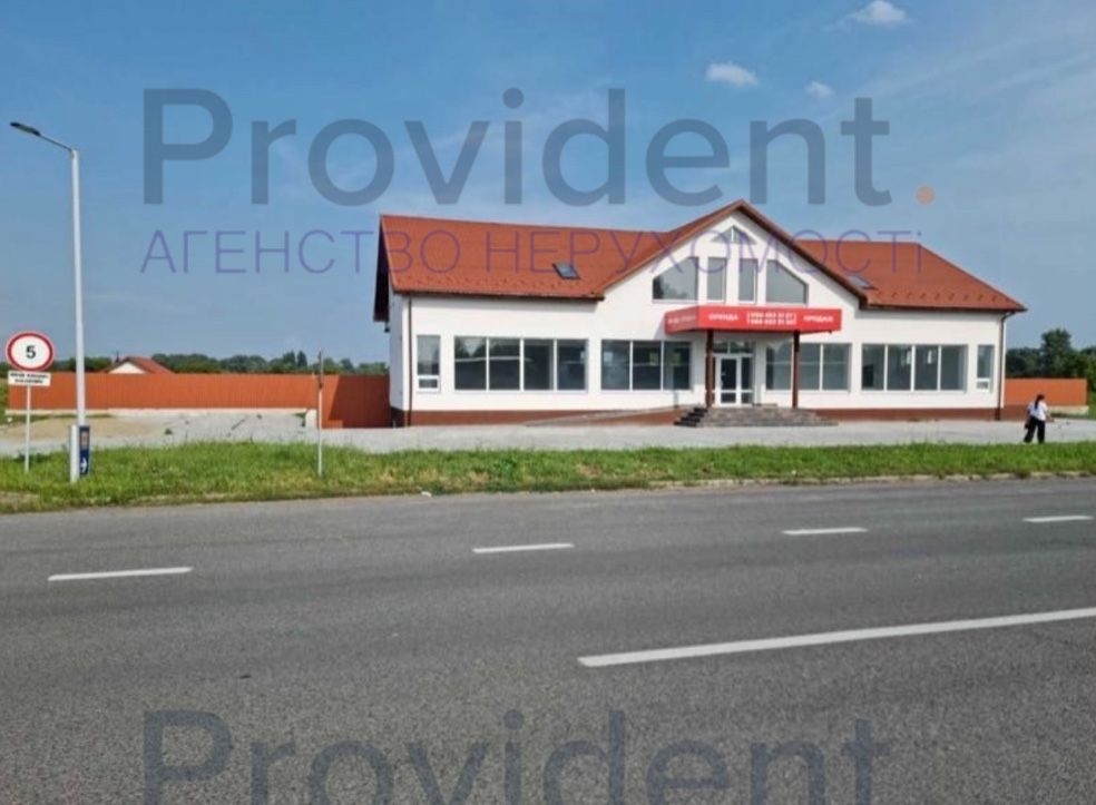 Продаж комерційного приміщення 830 м2 біля КПП Тиса