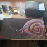 Podkładka pod klawiaturę i myszkę GENESIS 45x90cm MAXI LAVA