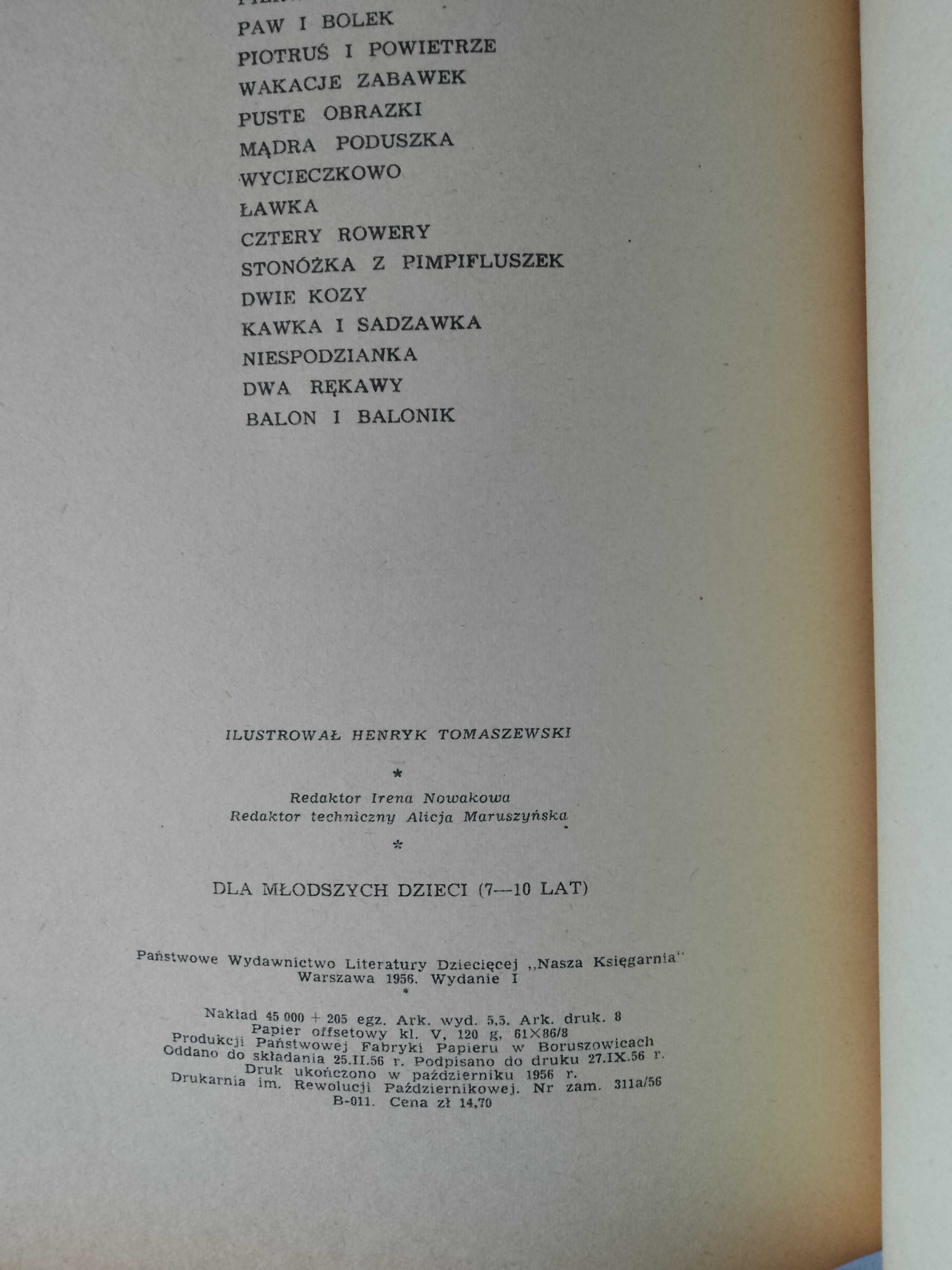 L. J. Kern "Pierwszy i kilka innych wierszy" 1956