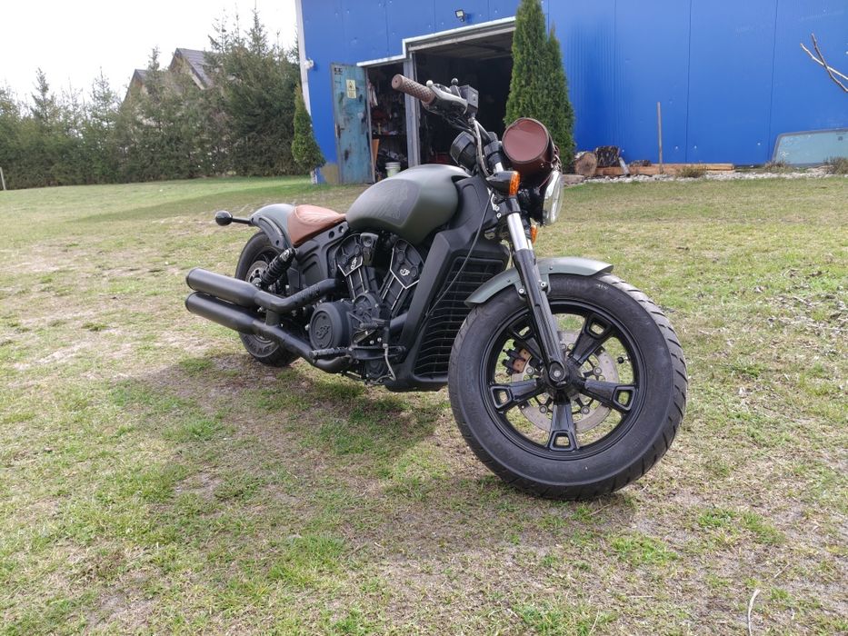 Indian Scout Sixty Bobber" nówka"