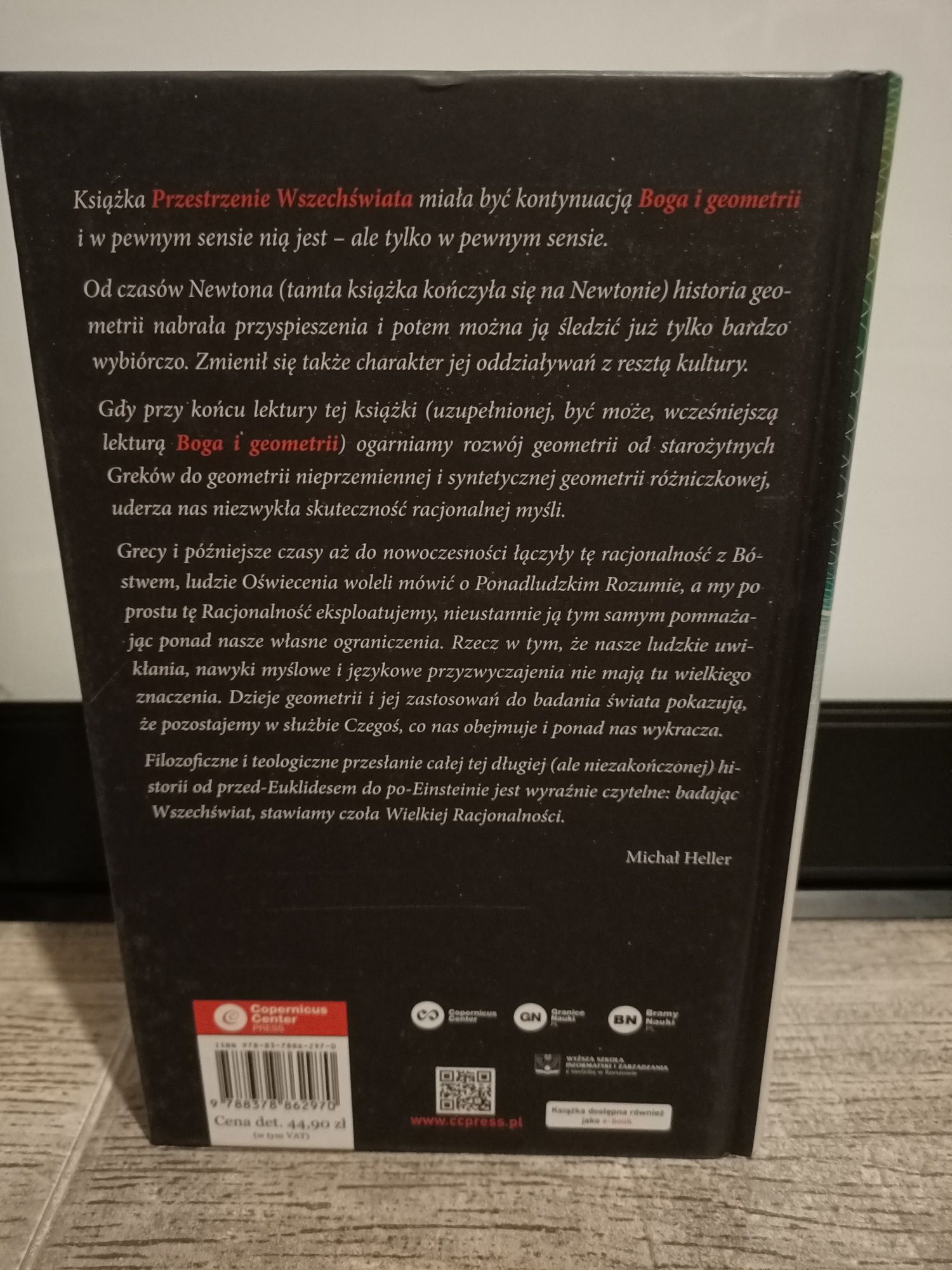 Przestrzenie wszechświata Michał Heller