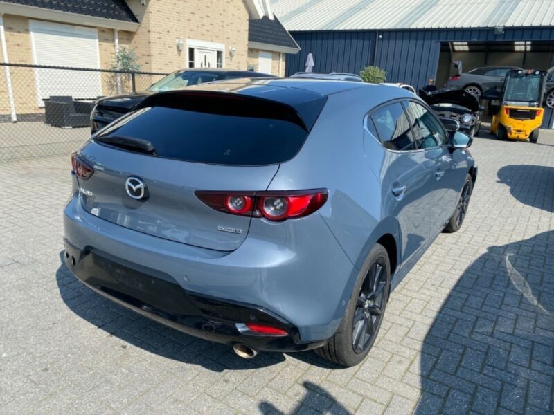 Mazda 3 maska zderzak lampy błotniki pas przedni chlodnice