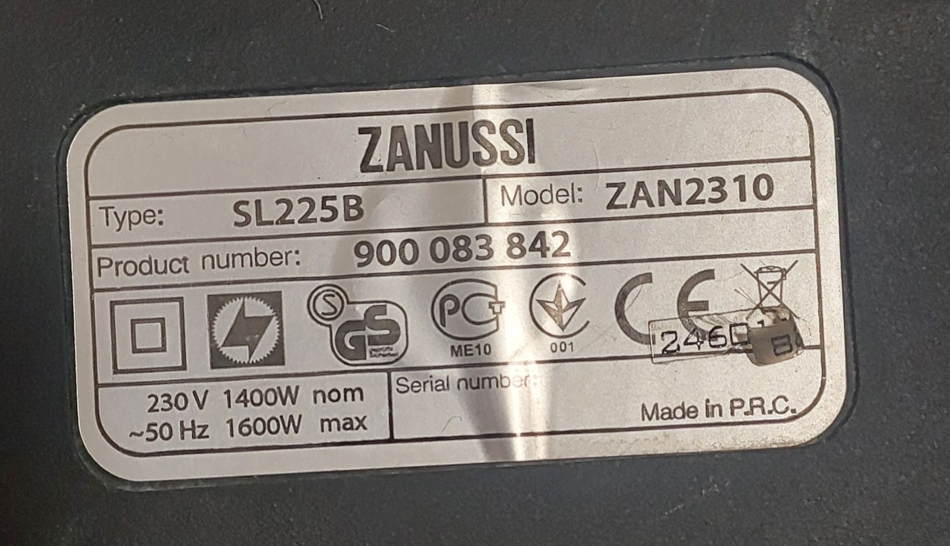 Продам пылесос Zanussi