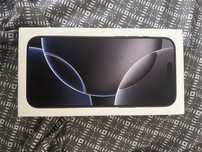 Iphone 16 pro max titan schwarz