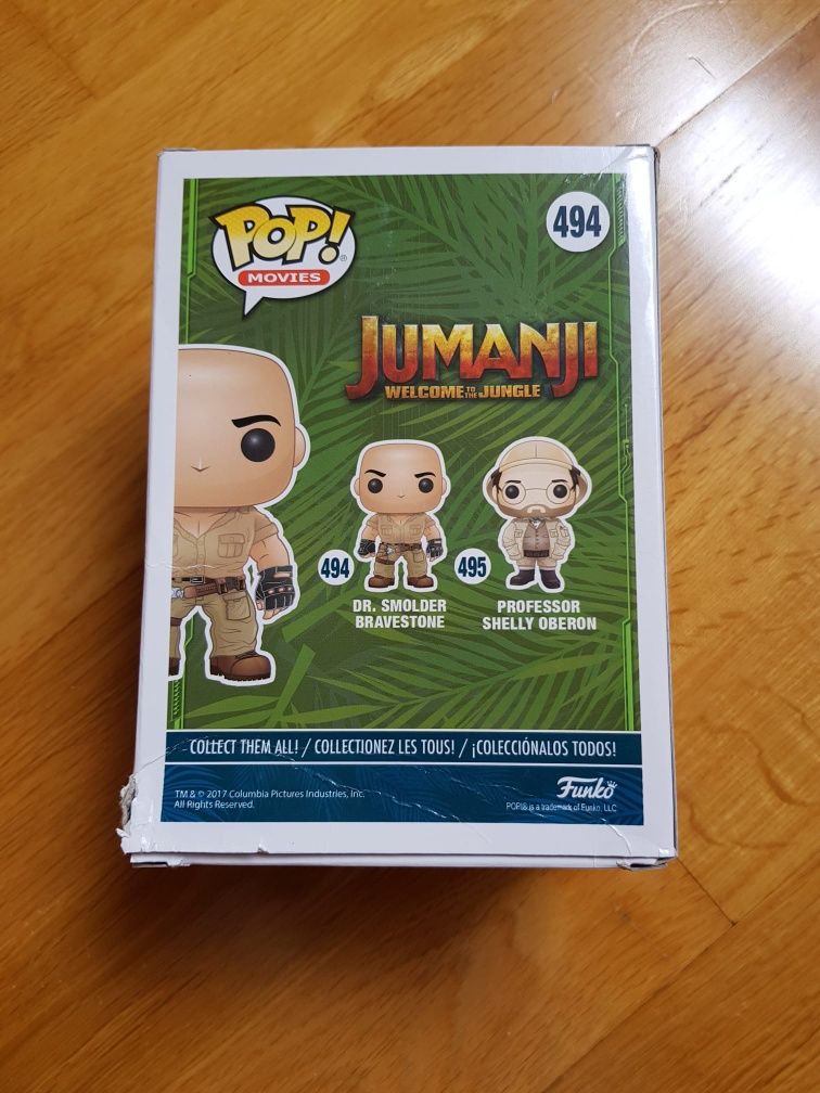 Funko pop Jumanji Dr.Smolder Bravestone