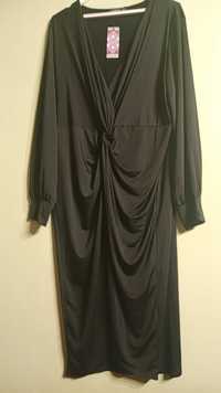 Czarna sukienka 7XL