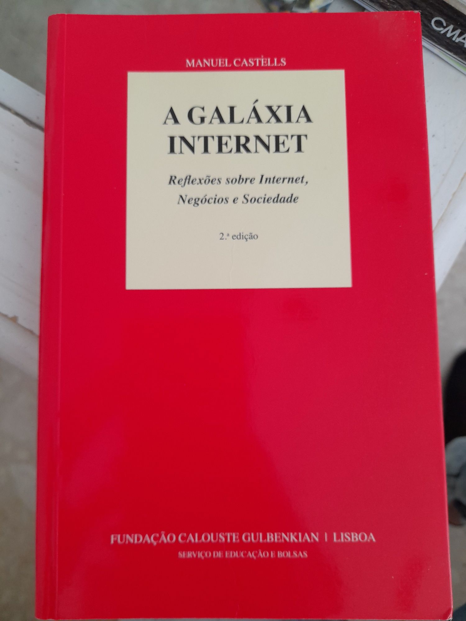 Livro "A Galáxia Internet - reflexões sobre internet..."