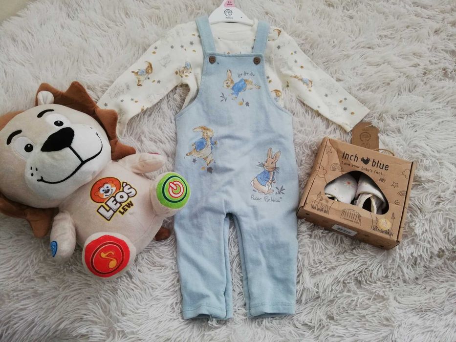 komplet dla chłopca 0-6 miesięcy 6-9 miesięcy