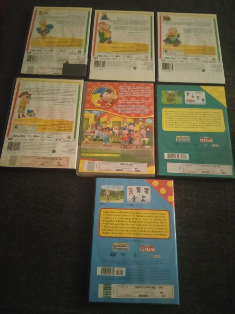 DVDs Infantis Ruca e Noddy Usados