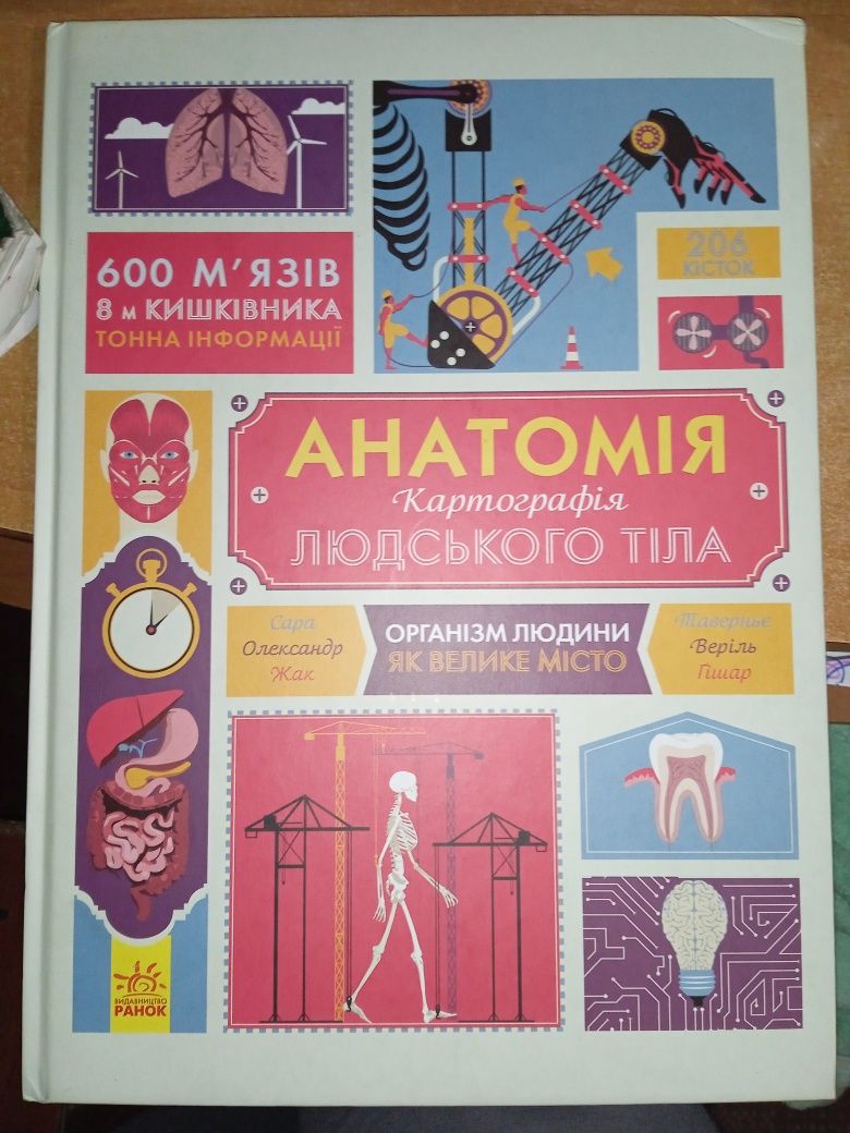 Велика книга Анатомія Людини