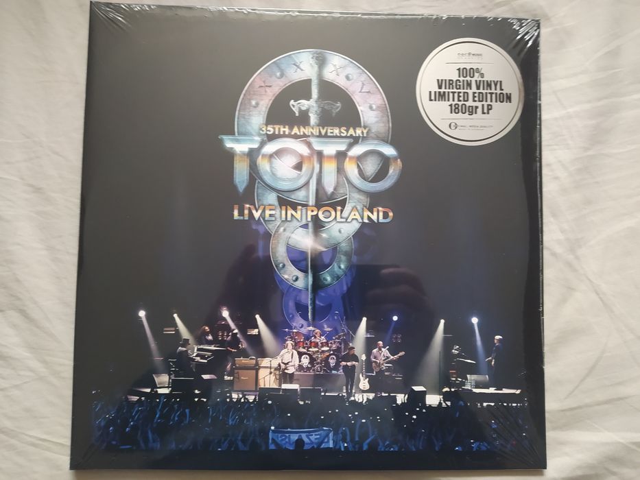 Toto – Live In Poland 3 x Vinyl Press Germany Nowy Folia