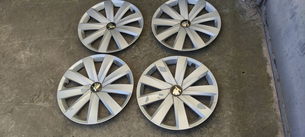 Структурн  ковпаки skoda  R16 оригінал!