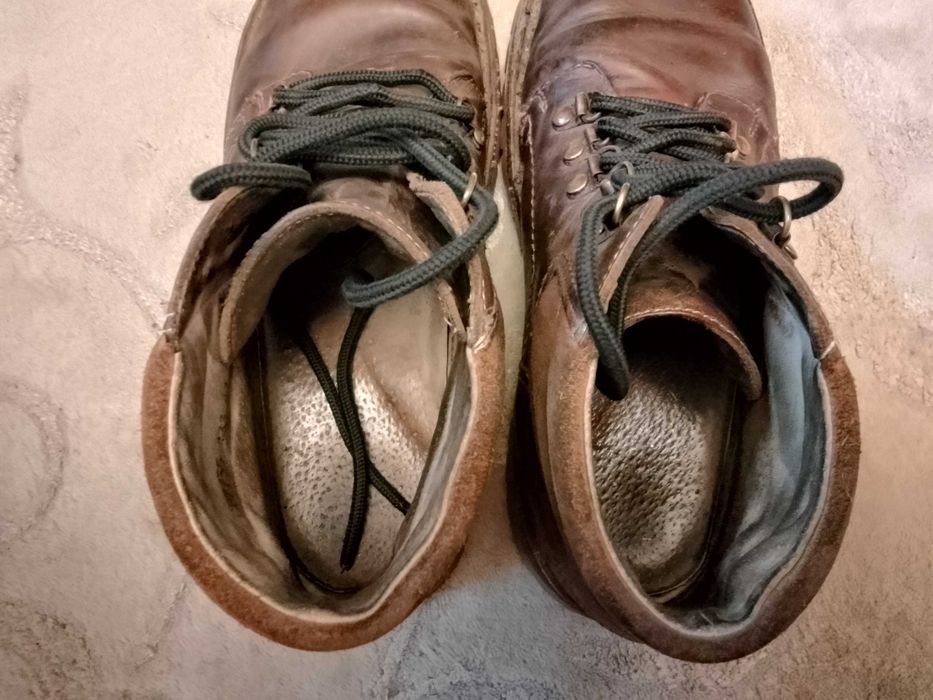 Buty Otmęt 41 trzewiki męskie polskie skórzane - ze skóry