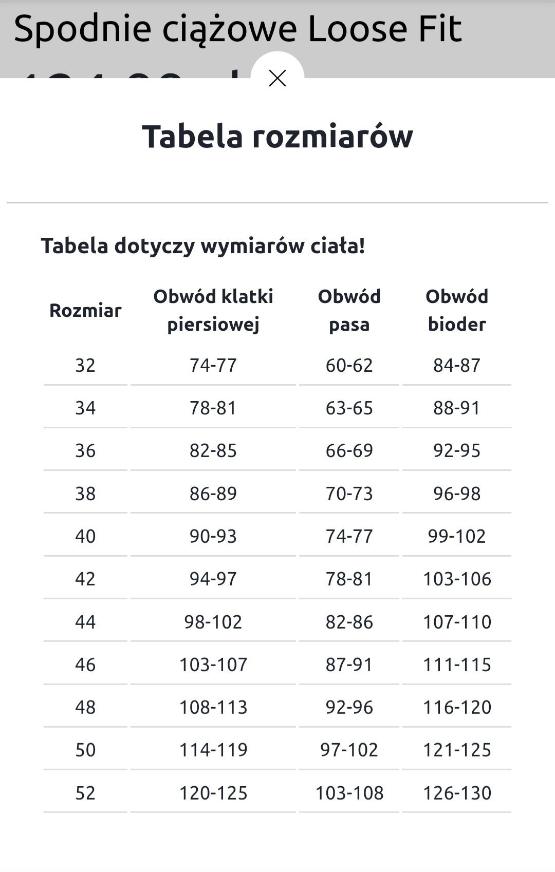 Spodnie ciążowe szerokie 44/46