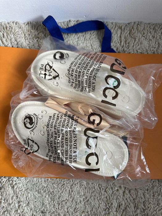 Mule klapki Chodaki buty Gucci nowe 36 23 cm