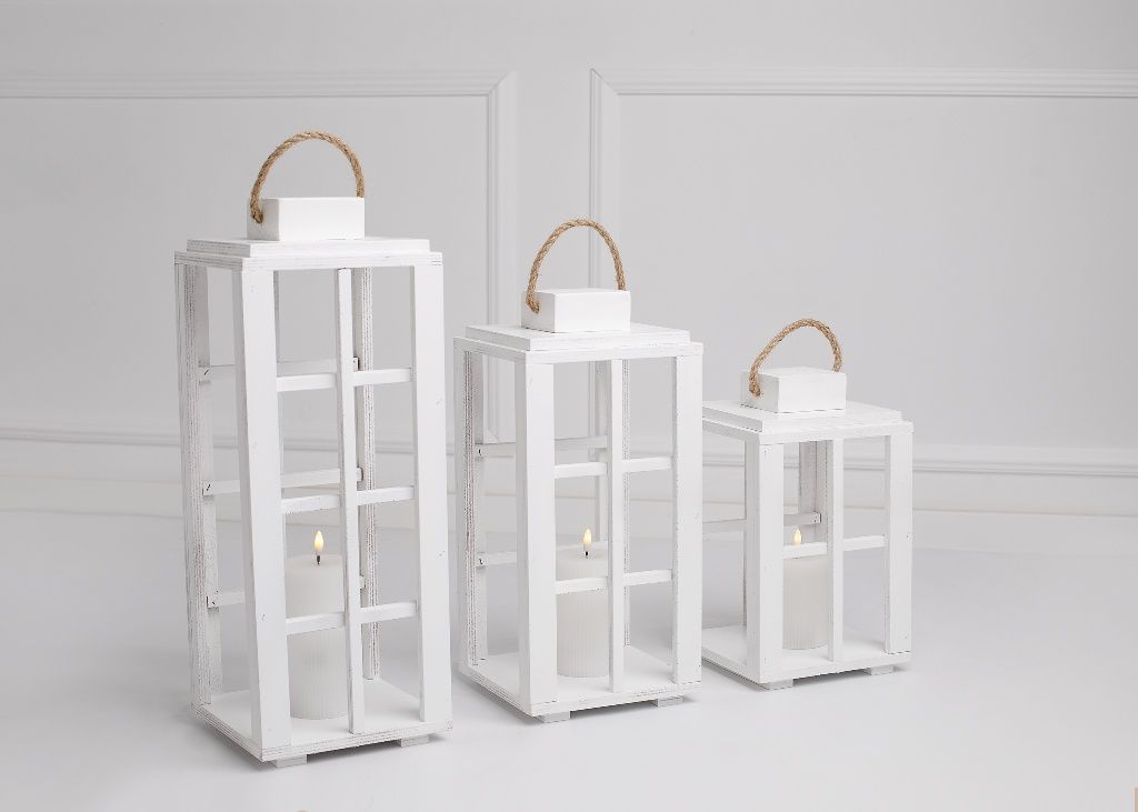 Lampiony z świecami LED