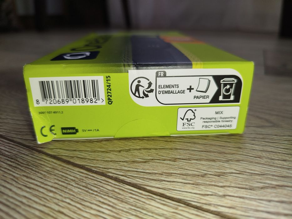 Philips OneBlade Original QP2724/15  Бритва з лезом + змінне лезо