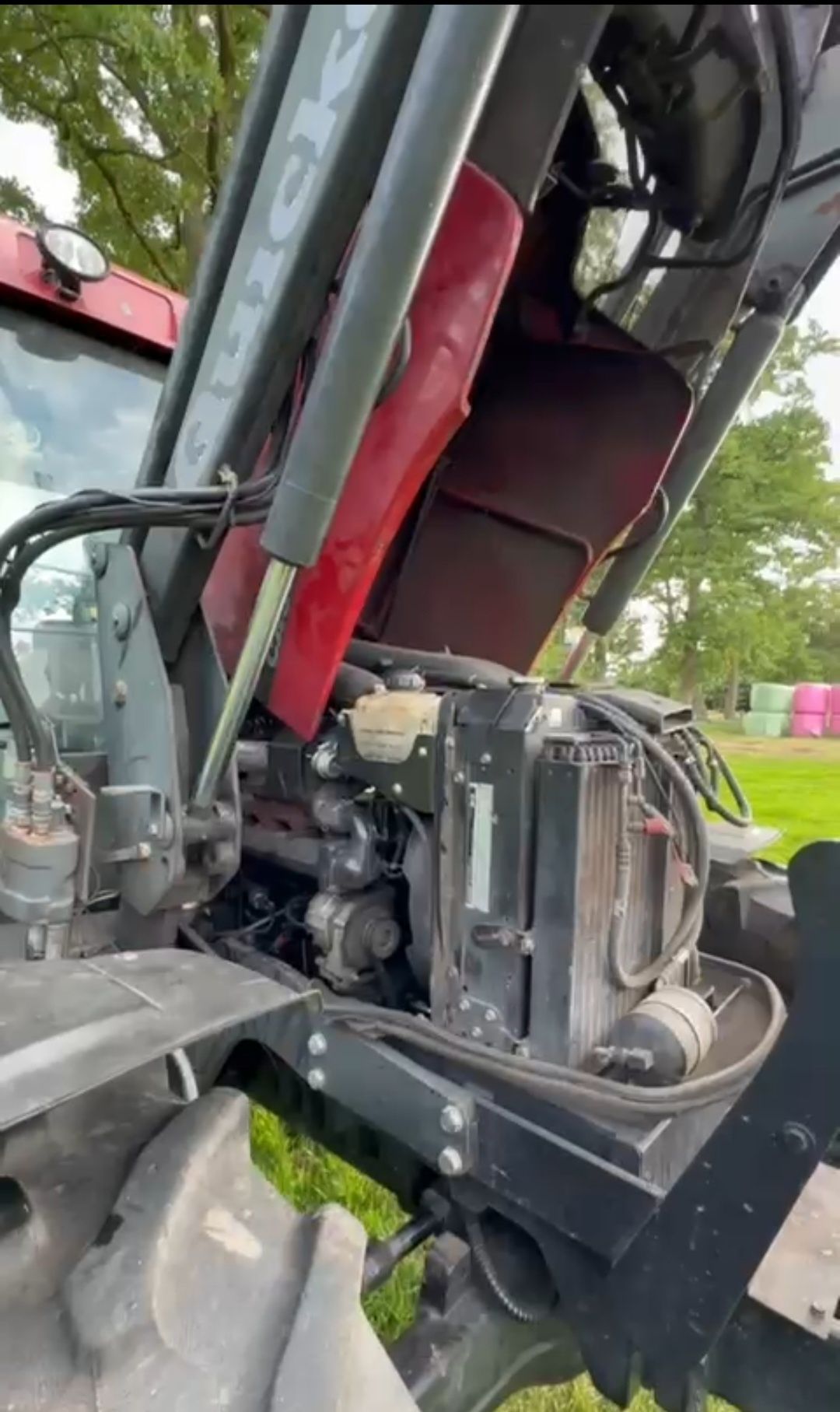 Ciągnik steyr 6115 profi tur tuz Wom case new Holland deutz fendt lamb