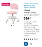 Obrotowe krzesło do biurka ikea Vimund