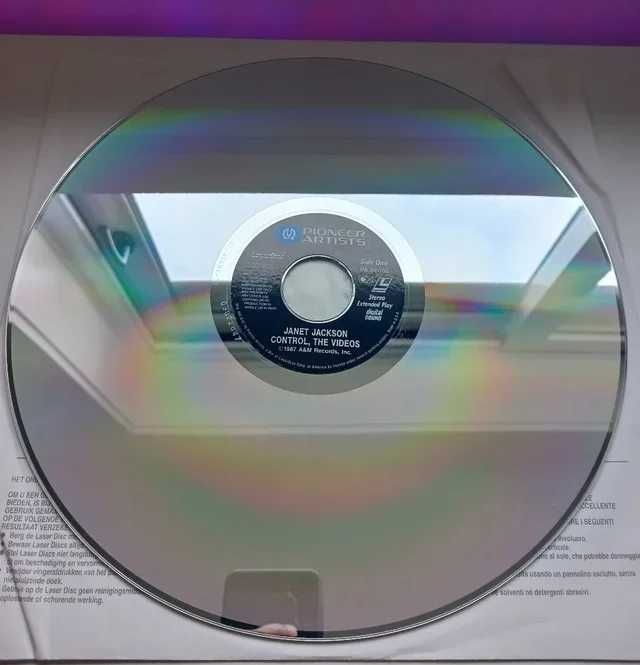 Laserdisc Laser Disc Pack 2 Janet Jackson