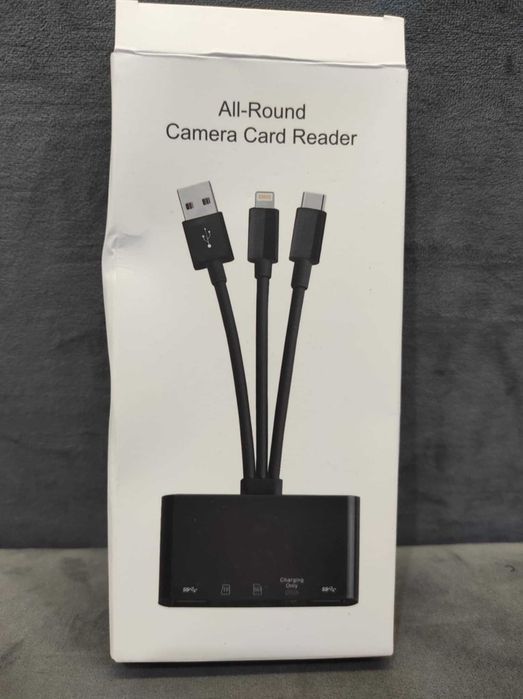Adapter kart pamięci !! Czytnik kart. HUB Wyjścia USB, C , iPhone.
