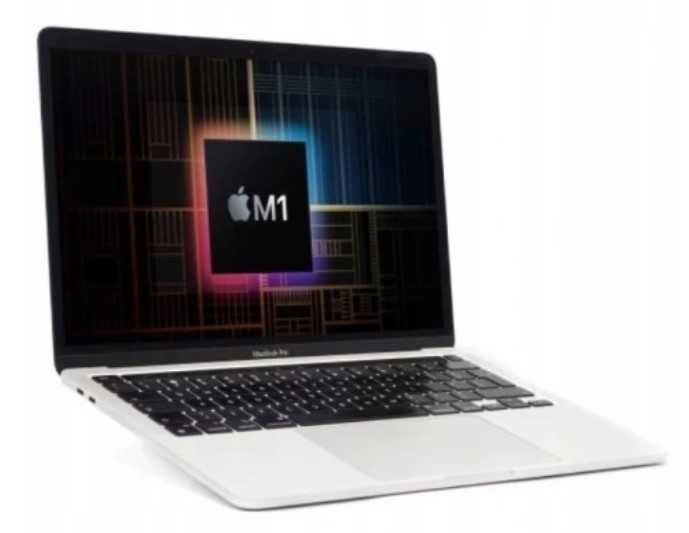 Gwarancja MACBOOK PRO 13  M1 2020  A2338 8 GB / 256 GB Srebrny FV