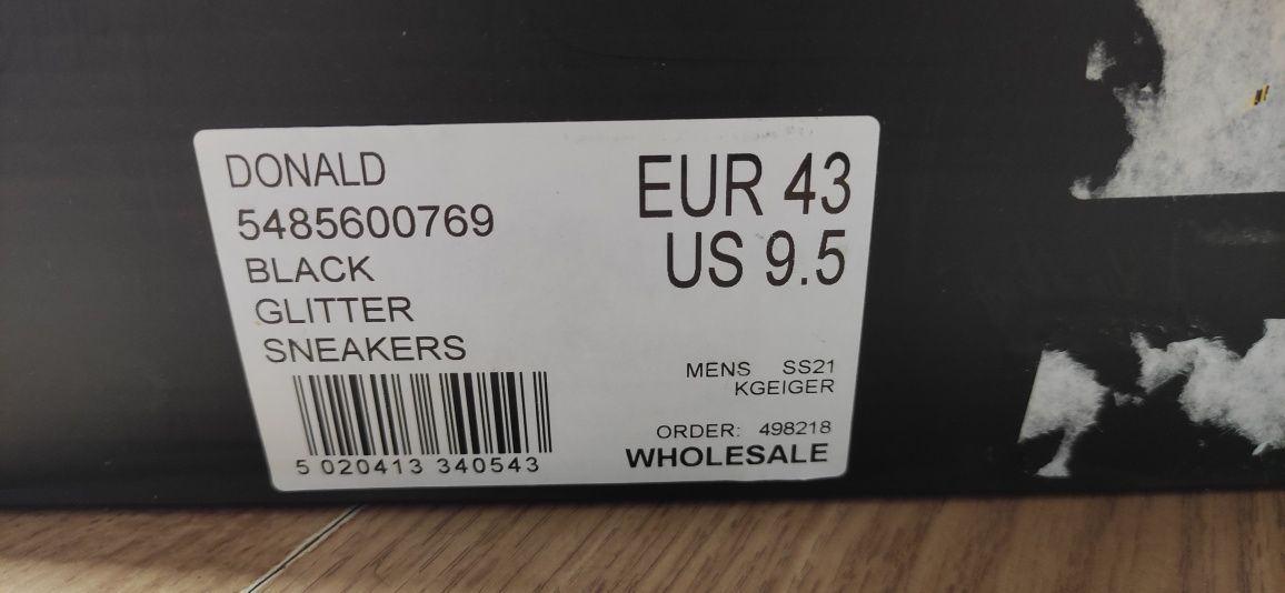 Buty męskie Kurt Geiger 43 NOWE