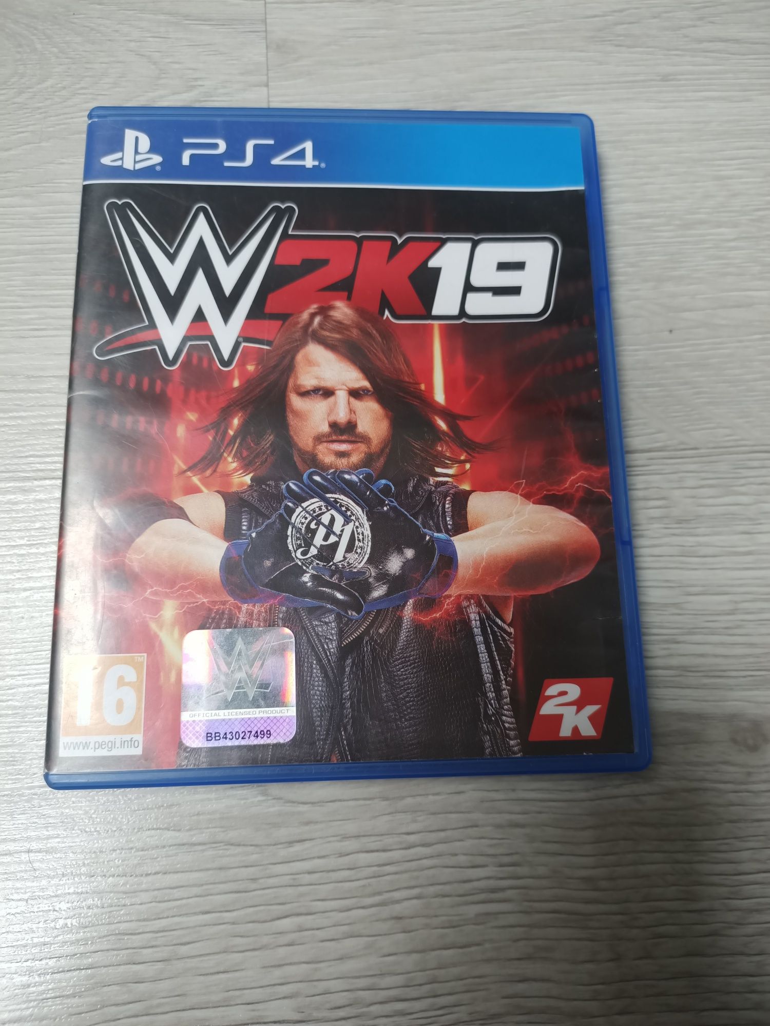 Płyta na PS4 WWE 2k 19