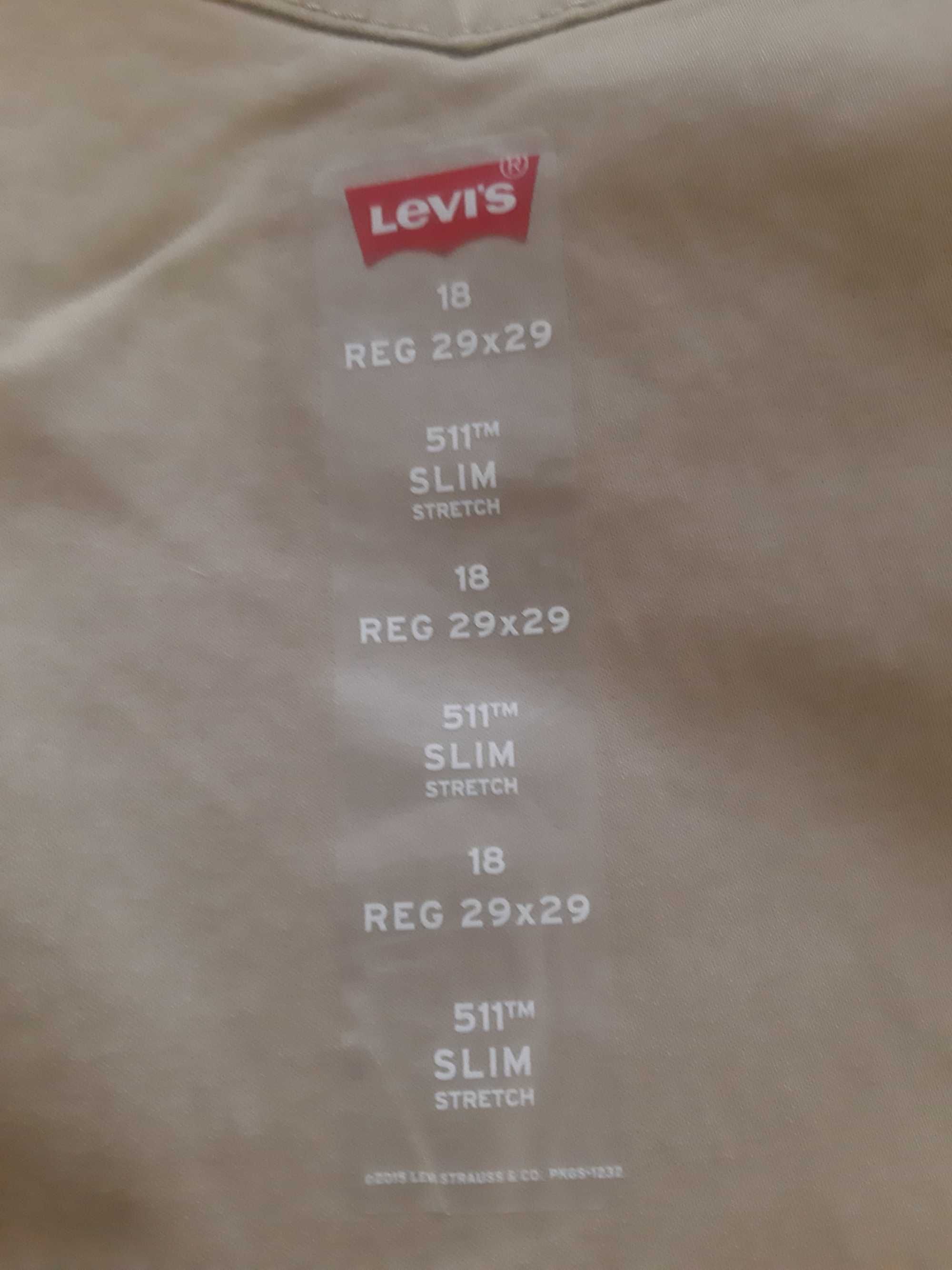 Брюки мужские Levi's ,бежевые