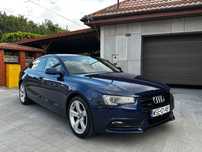 Audi A5 Sportback 2.0TDI Quattro S-Line*Bi-Xenon*Navi*Skóry*Bang&Olufsen*DriveSelect*18"