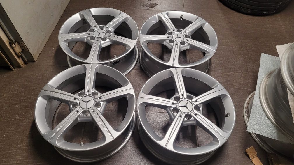 Felgi aluminiowe Oryginalne Mercedes A B C klasa 17" 5x112 z czujnikam