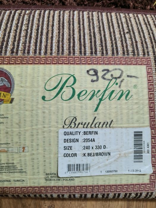 Dywan Brylant Berfin 240x330