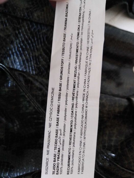 Vestido Capa Camuflado Tipo Pele Cobra Sfera Collection L