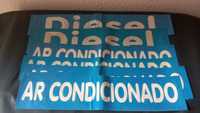 fitas diesel e ar condicionado para vidros