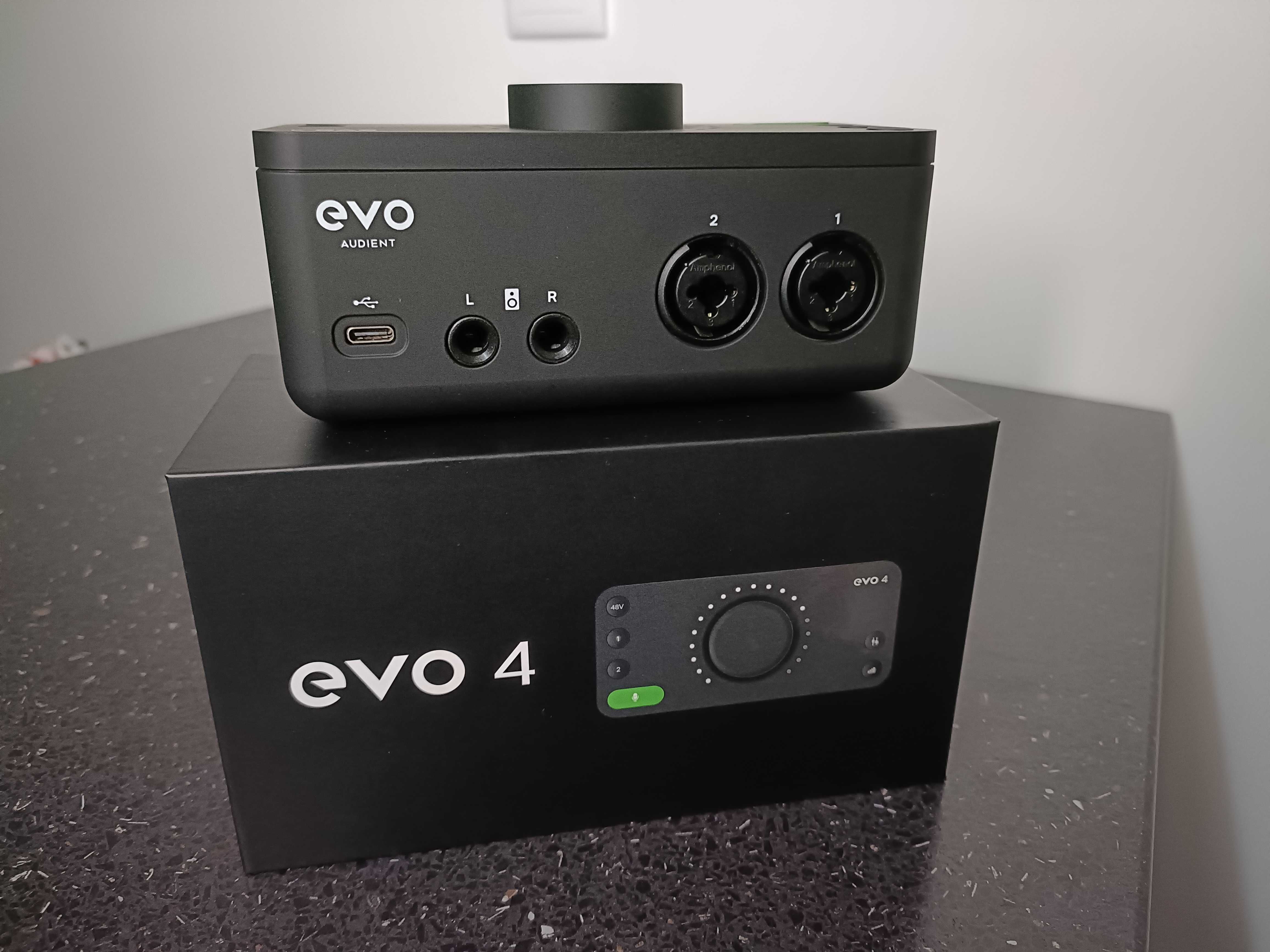 Audient EVO 4 - USB Audio Interface - NOVO