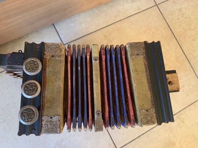 Akordeon heligonka Universal accordeon A. Pitschler & Son UNIKAT z XX