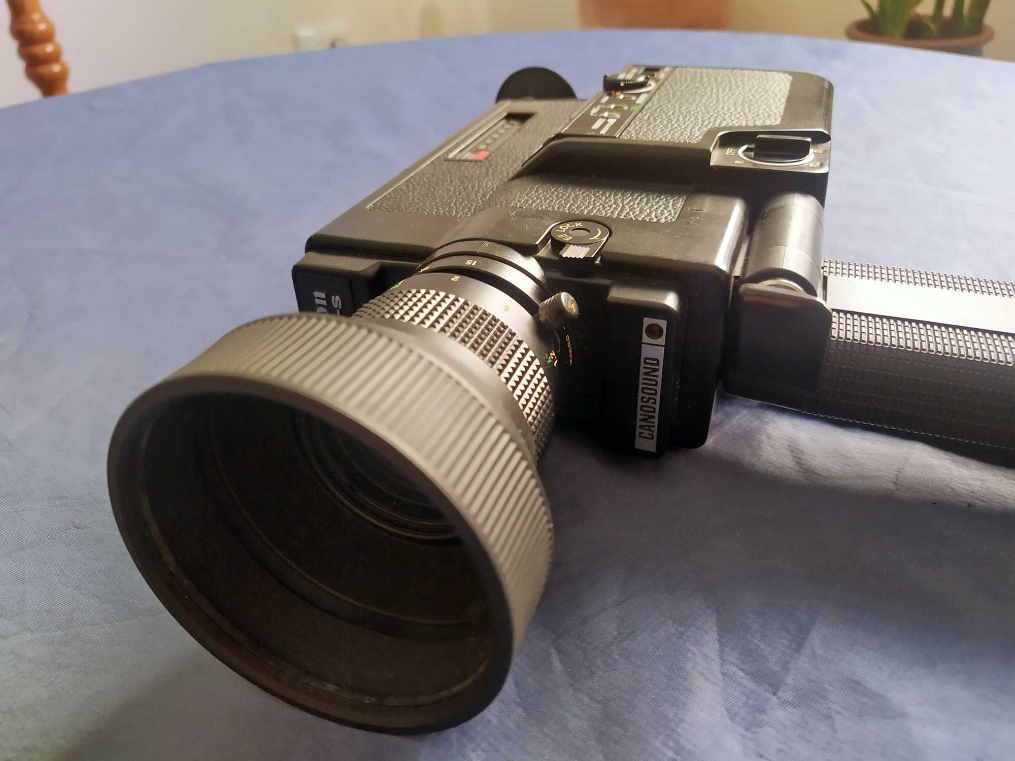 Câmera de filme Canon Canosound 514XL-S Filme Super 8 8mm