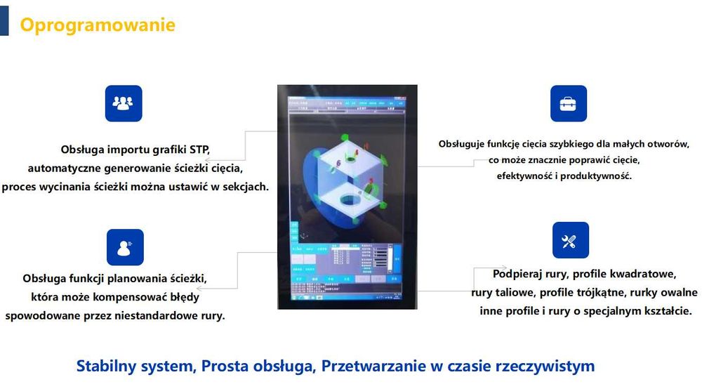 Laser do rur i profili  LPC 110-A4