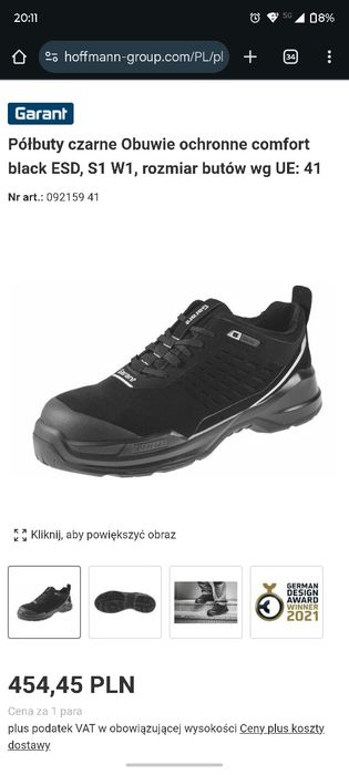 Buty BHP Garant rozm. 41 NOWE jakość jak Uvex