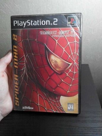 коробка dvd Человек паук Spider man ps2