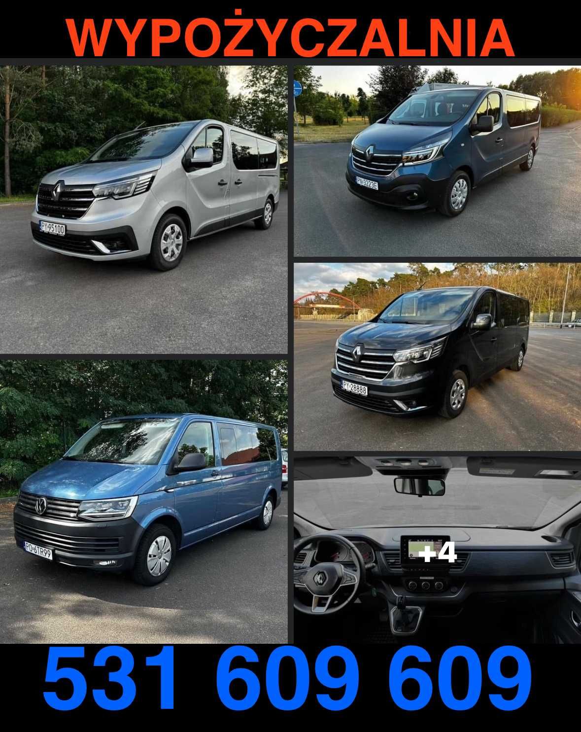 WYPOŻYCZALNIA SAMOCHODÓW KONIN busy i osobowe. Wynajem samochodu busa