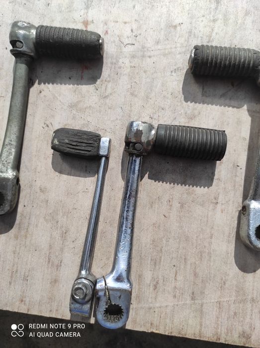 Dźwignia zmiany biegów krótka + starter motorynka Romet 11.132