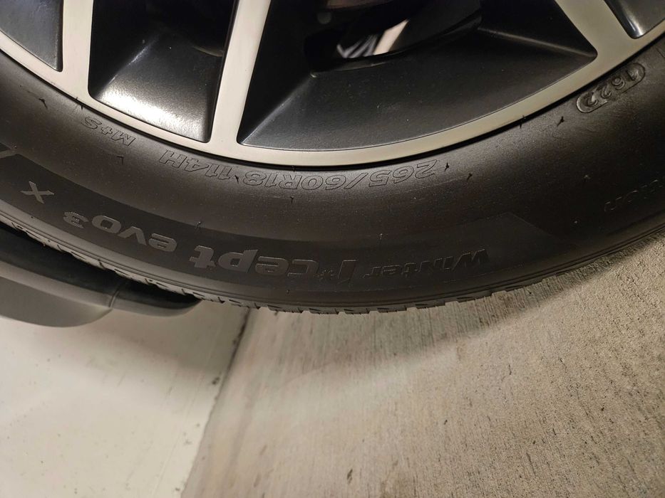 4 Opony zimowe - Komplett 265/60 R18