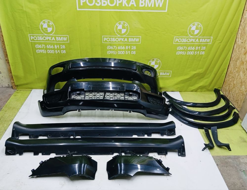 М обвес БМВ Х5 Е70 бампер пороги арки М пакет BMW X5 E70 М обвіс