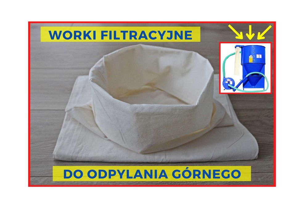 Worek górny 35x160 cm Filtry Odpylacze Worki odpylające do mieszalnika