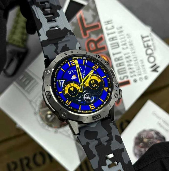 Modfit Combat All Black — годинник для активного життя