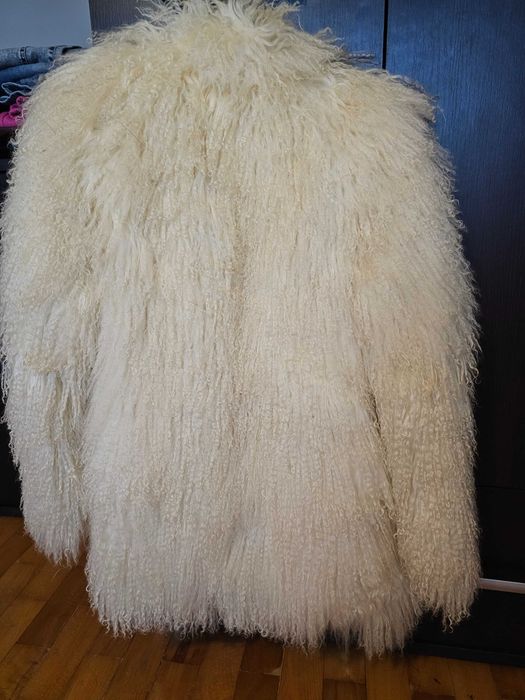 Futerko jasnokremowe lama