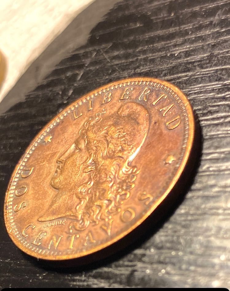 Moeda Argentina 1855