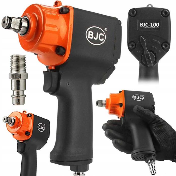 Klucz pneumatyczny udarowy BJC 1/2'' 1100Nm mini do kół M80529